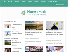Tablet Screenshot of naturelweb.com